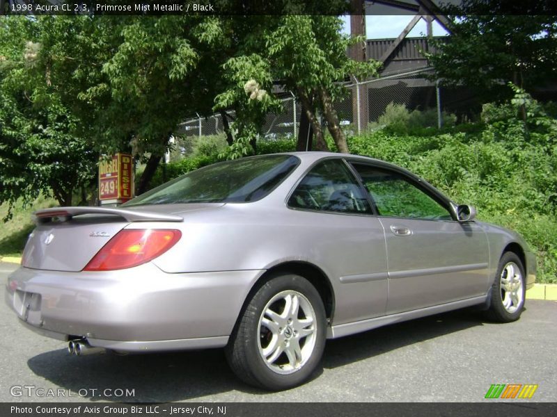 Primrose Mist Metallic / Black 1998 Acura CL 2.3