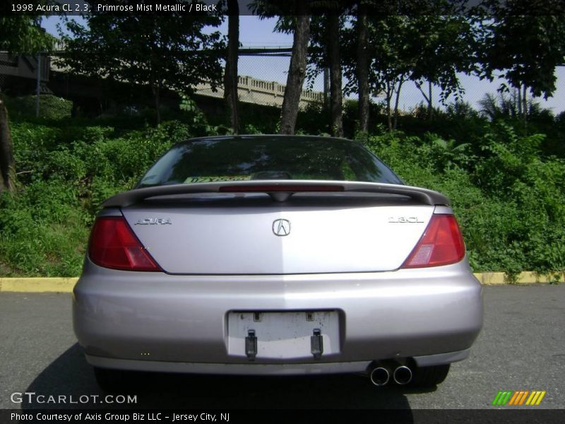 Primrose Mist Metallic / Black 1998 Acura CL 2.3