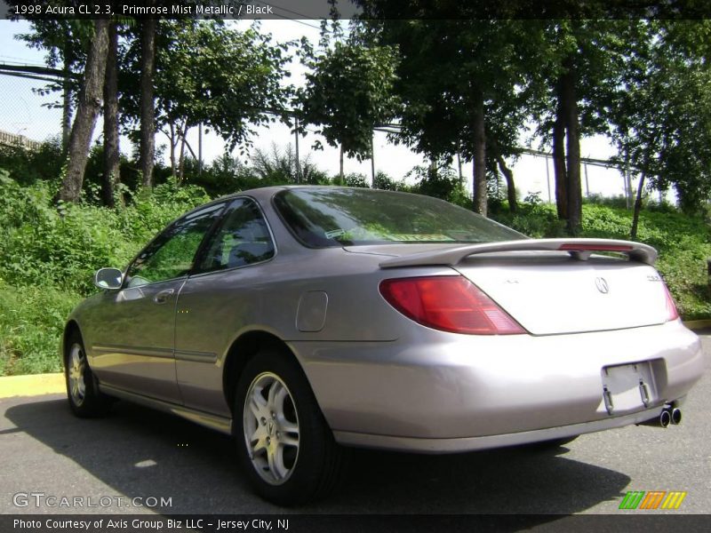 Primrose Mist Metallic / Black 1998 Acura CL 2.3