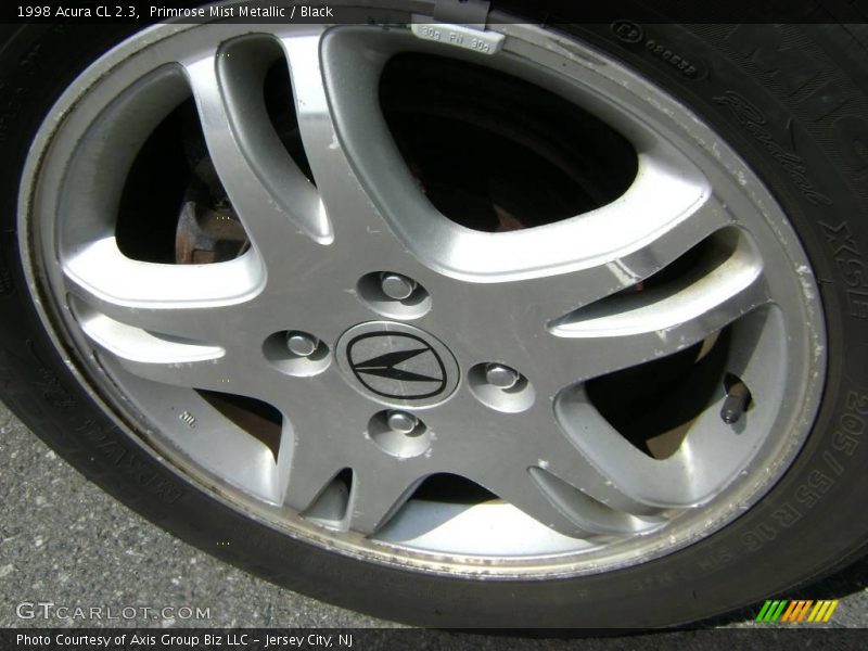 Primrose Mist Metallic / Black 1998 Acura CL 2.3