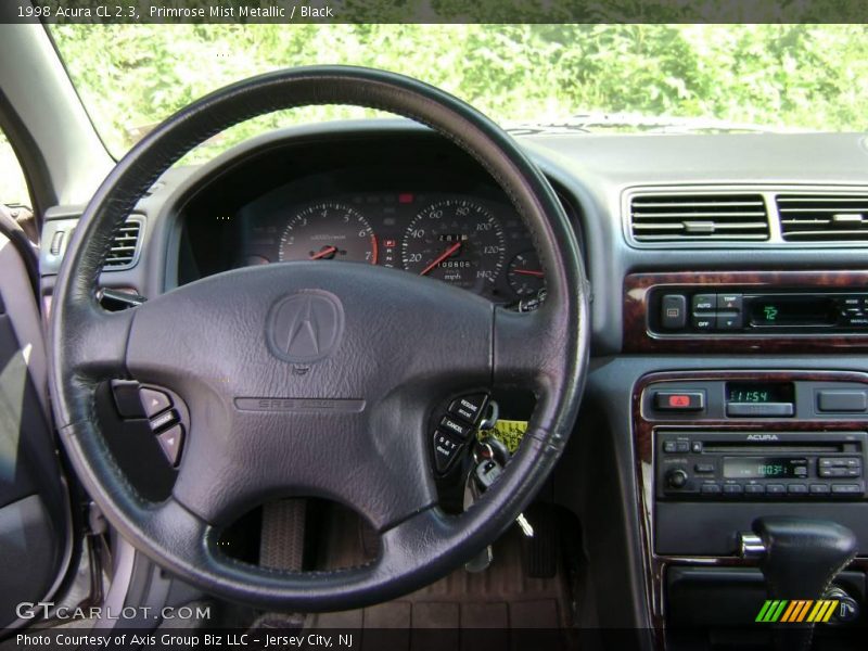 Primrose Mist Metallic / Black 1998 Acura CL 2.3