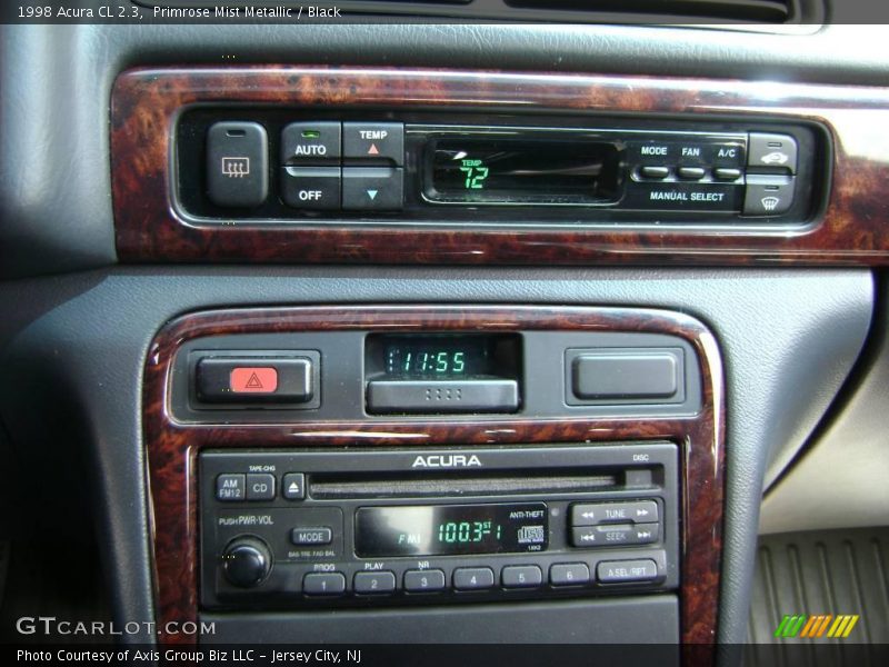 Primrose Mist Metallic / Black 1998 Acura CL 2.3