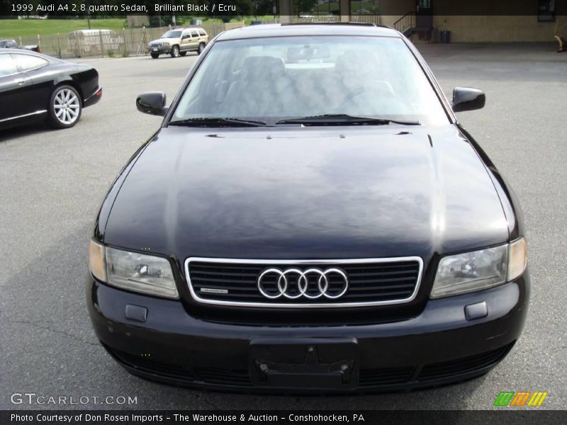 Brilliant Black / Ecru 1999 Audi A4 2.8 quattro Sedan