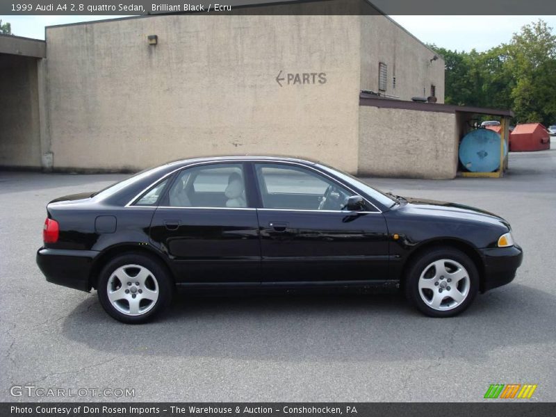 Brilliant Black / Ecru 1999 Audi A4 2.8 quattro Sedan