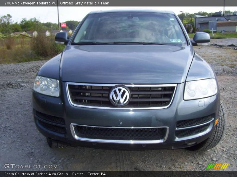Offroad Grey Metallic / Teak 2004 Volkswagen Touareg V8