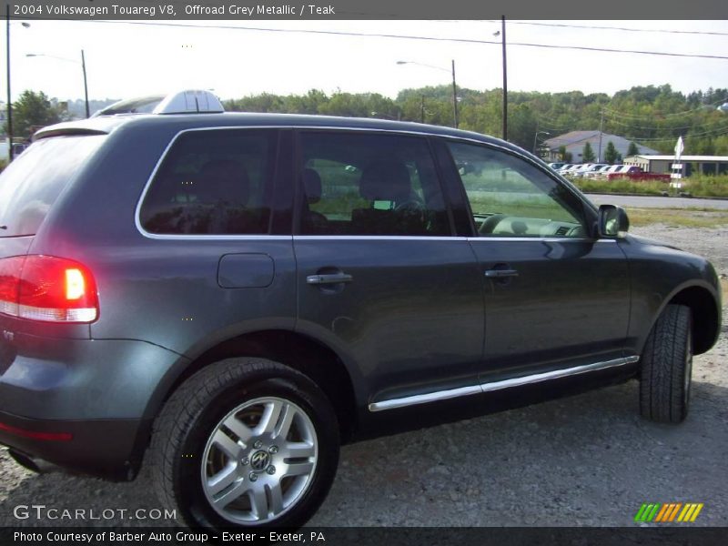 Offroad Grey Metallic / Teak 2004 Volkswagen Touareg V8
