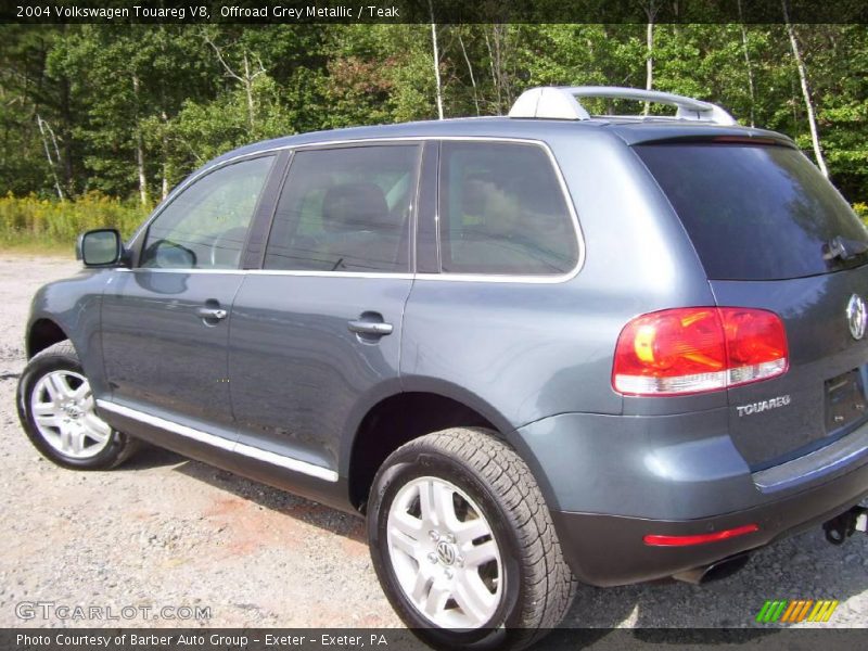 Offroad Grey Metallic / Teak 2004 Volkswagen Touareg V8