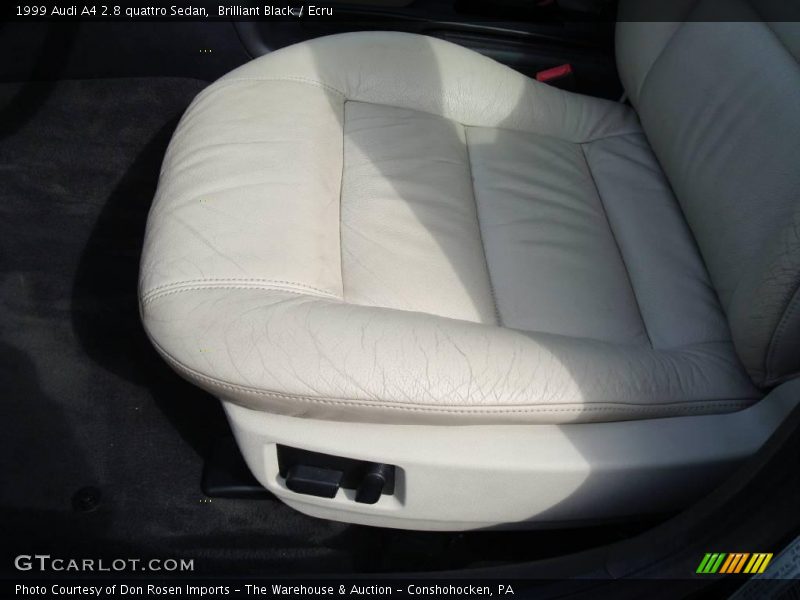 Brilliant Black / Ecru 1999 Audi A4 2.8 quattro Sedan