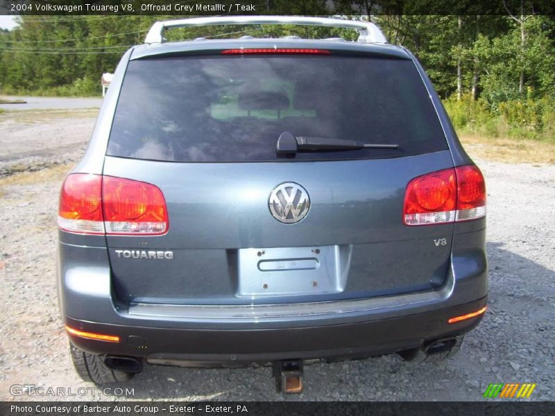 Offroad Grey Metallic / Teak 2004 Volkswagen Touareg V8