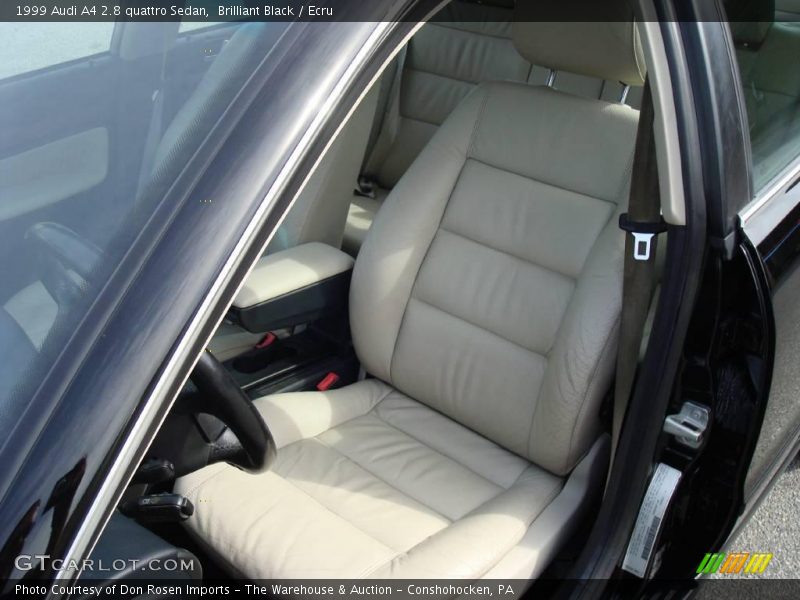 Brilliant Black / Ecru 1999 Audi A4 2.8 quattro Sedan