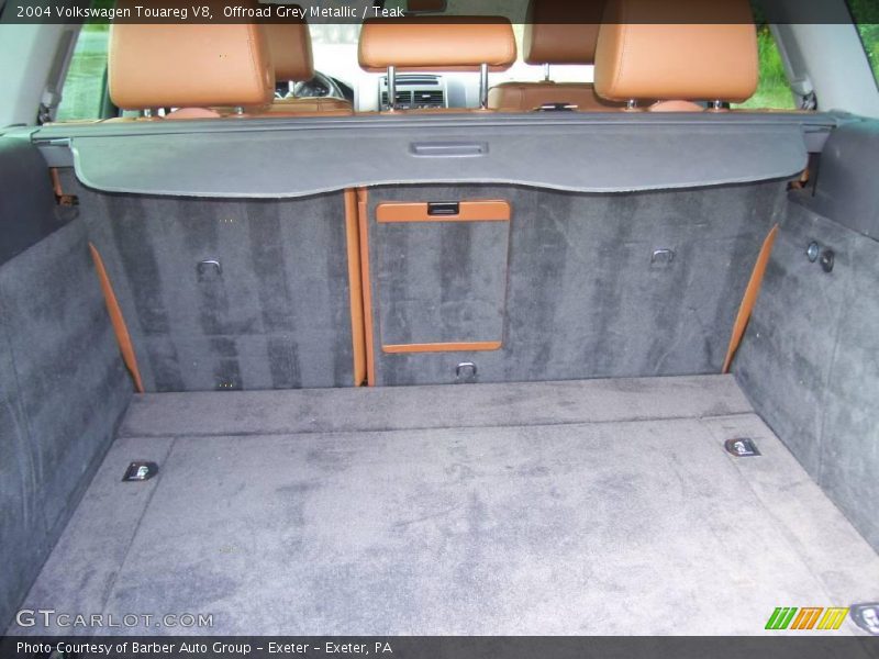 Offroad Grey Metallic / Teak 2004 Volkswagen Touareg V8