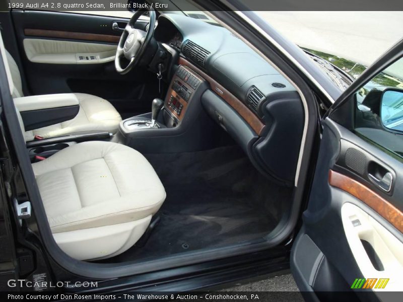 Brilliant Black / Ecru 1999 Audi A4 2.8 quattro Sedan