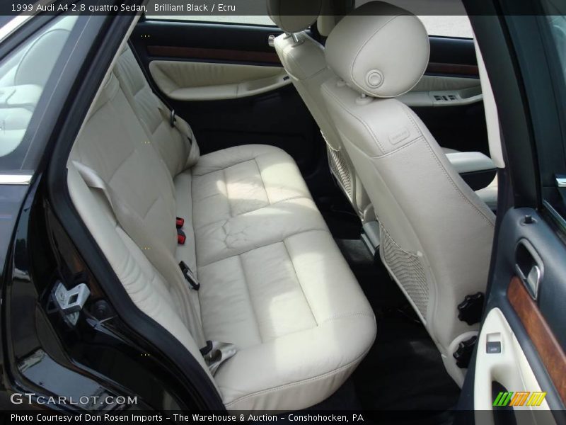 Brilliant Black / Ecru 1999 Audi A4 2.8 quattro Sedan