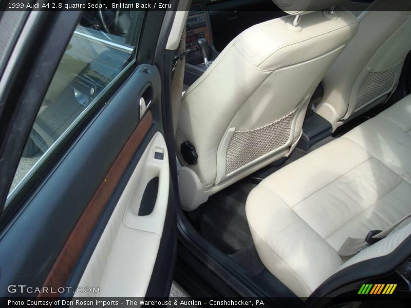 Brilliant Black / Ecru 1999 Audi A4 2.8 quattro Sedan