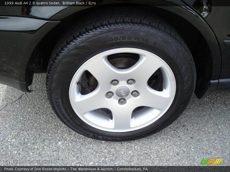 Brilliant Black / Ecru 1999 Audi A4 2.8 quattro Sedan