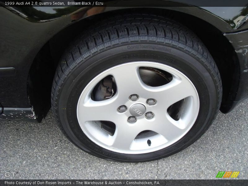 Brilliant Black / Ecru 1999 Audi A4 2.8 quattro Sedan