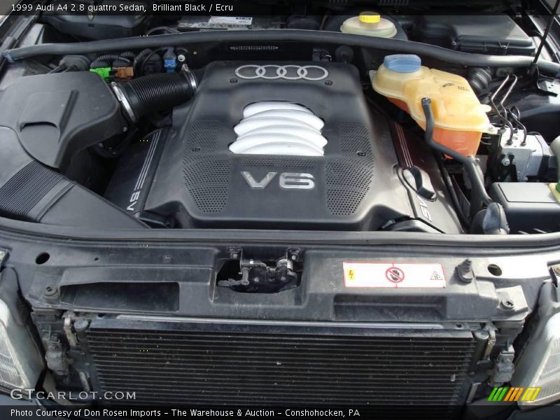 Brilliant Black / Ecru 1999 Audi A4 2.8 quattro Sedan