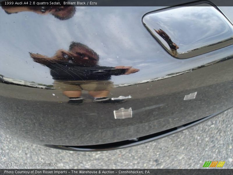 Brilliant Black / Ecru 1999 Audi A4 2.8 quattro Sedan