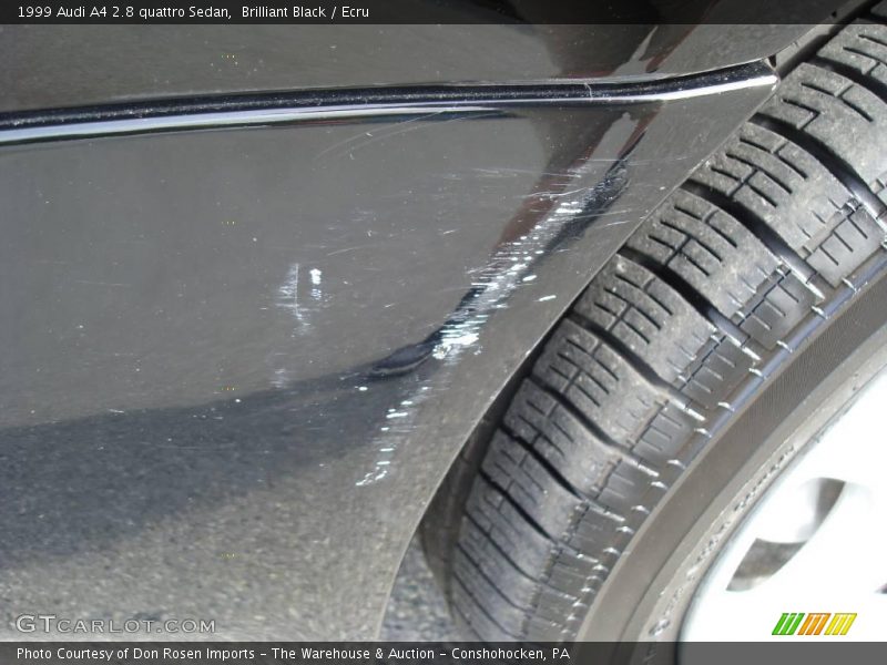 Brilliant Black / Ecru 1999 Audi A4 2.8 quattro Sedan