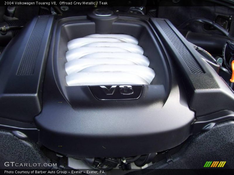Offroad Grey Metallic / Teak 2004 Volkswagen Touareg V8