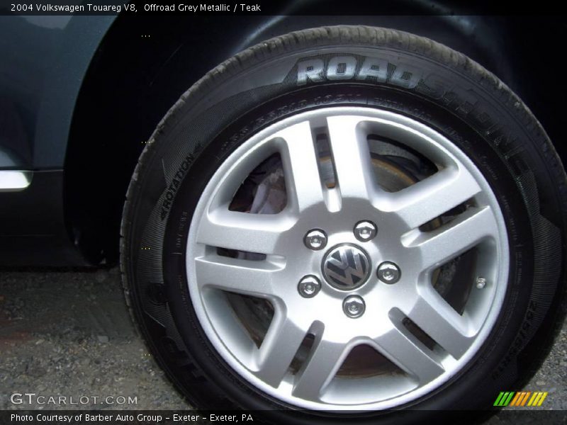 Offroad Grey Metallic / Teak 2004 Volkswagen Touareg V8