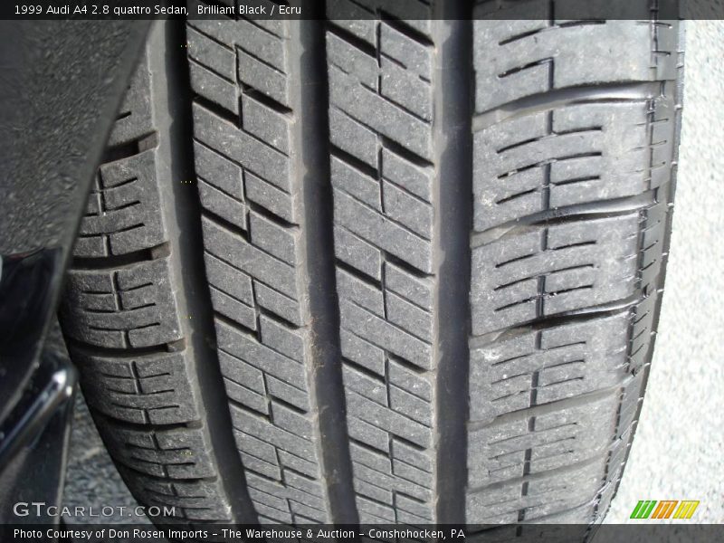 Brilliant Black / Ecru 1999 Audi A4 2.8 quattro Sedan