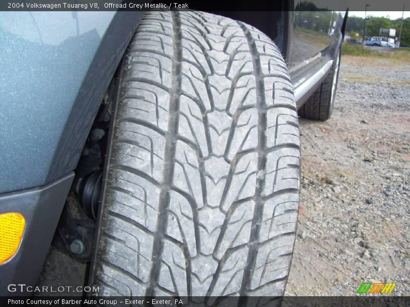 Offroad Grey Metallic / Teak 2004 Volkswagen Touareg V8
