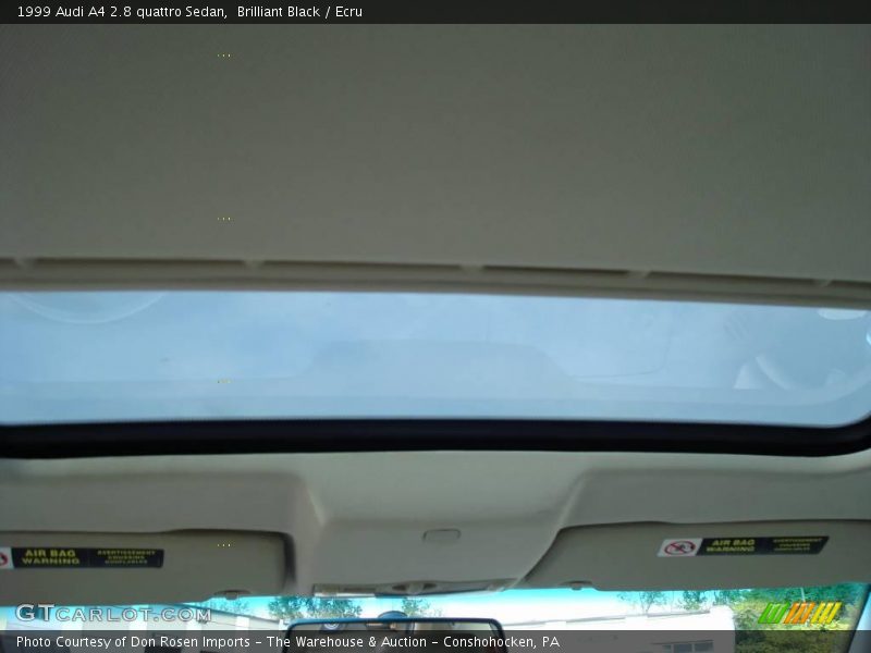 Brilliant Black / Ecru 1999 Audi A4 2.8 quattro Sedan
