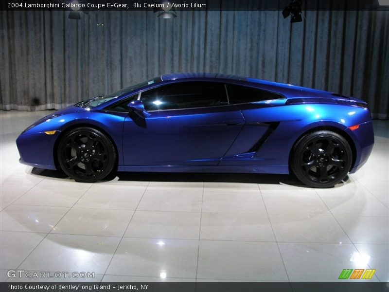 Blu Caelum / Avorio Lilium 2004 Lamborghini Gallardo Coupe E-Gear