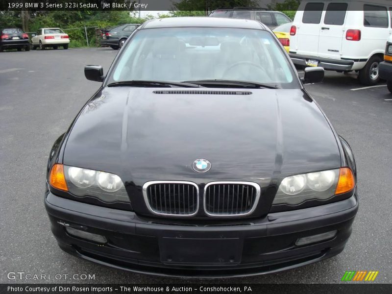 Jet Black / Grey 1999 BMW 3 Series 323i Sedan