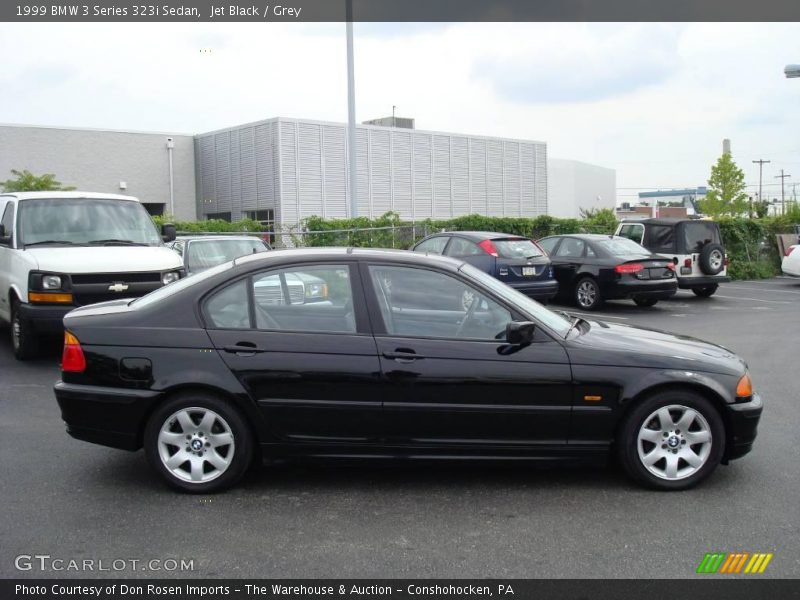 Jet Black / Grey 1999 BMW 3 Series 323i Sedan