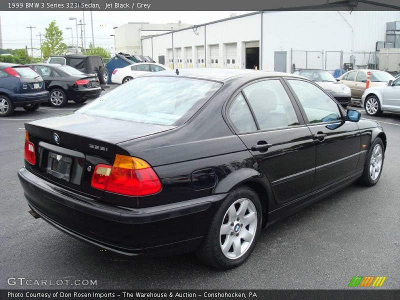 Jet Black / Grey 1999 BMW 3 Series 323i Sedan