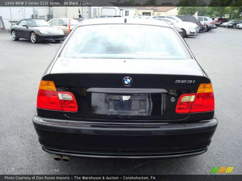 Jet Black / Grey 1999 BMW 3 Series 323i Sedan