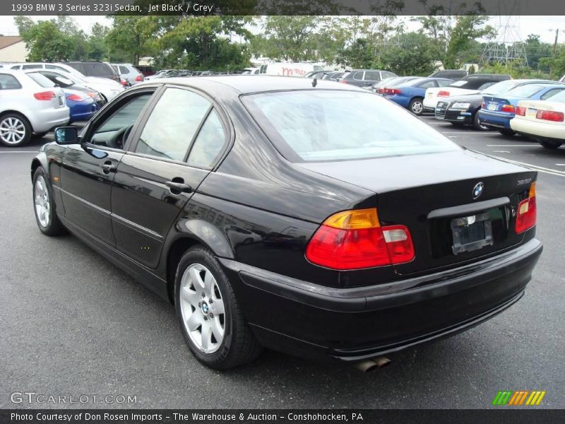 Jet Black / Grey 1999 BMW 3 Series 323i Sedan