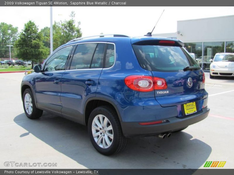 Sapphire Blue Metallic / Charcoal 2009 Volkswagen Tiguan SE 4Motion