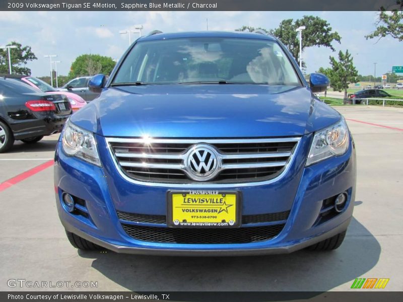 Sapphire Blue Metallic / Charcoal 2009 Volkswagen Tiguan SE 4Motion