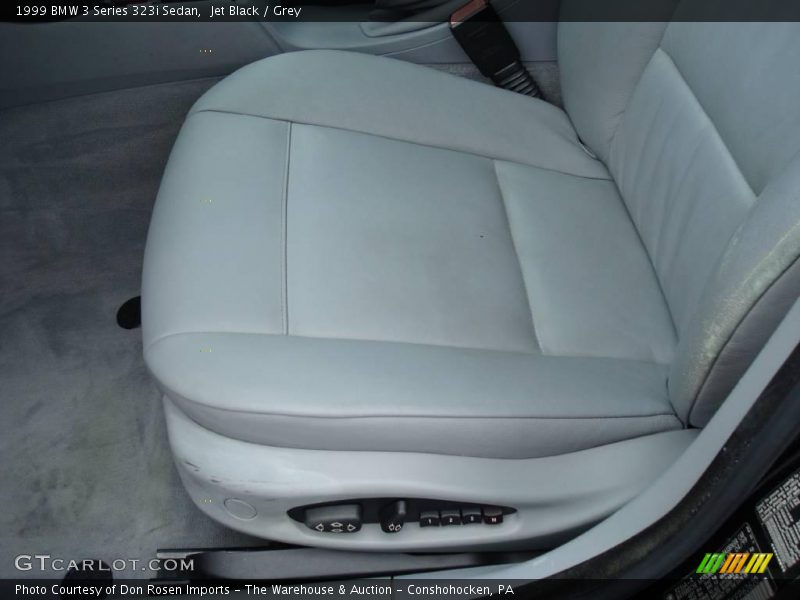 Jet Black / Grey 1999 BMW 3 Series 323i Sedan