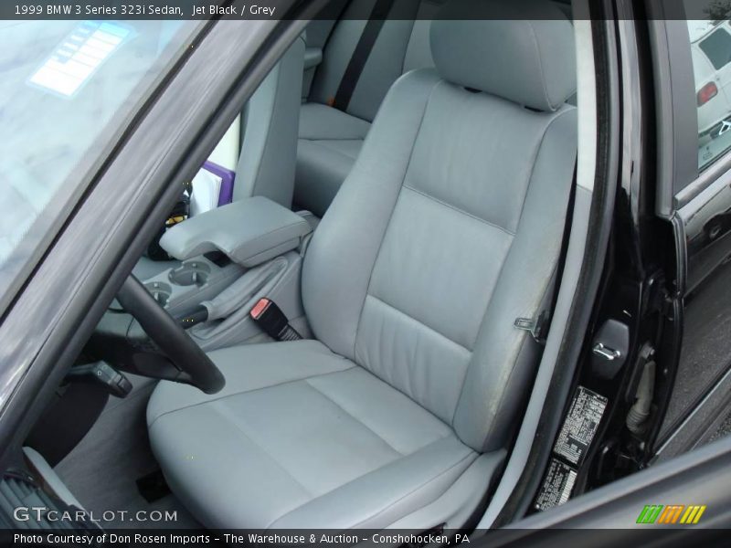 Jet Black / Grey 1999 BMW 3 Series 323i Sedan