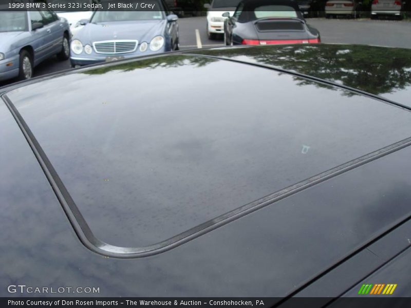 Jet Black / Grey 1999 BMW 3 Series 323i Sedan
