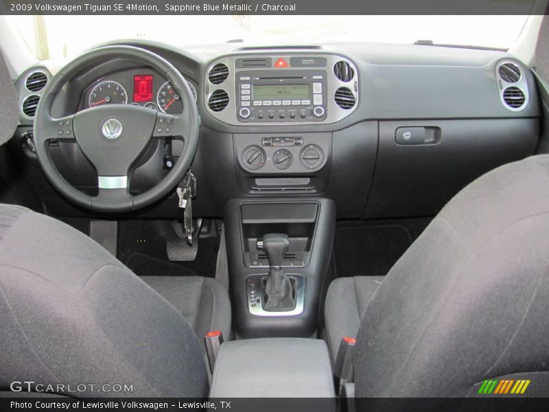 Sapphire Blue Metallic / Charcoal 2009 Volkswagen Tiguan SE 4Motion