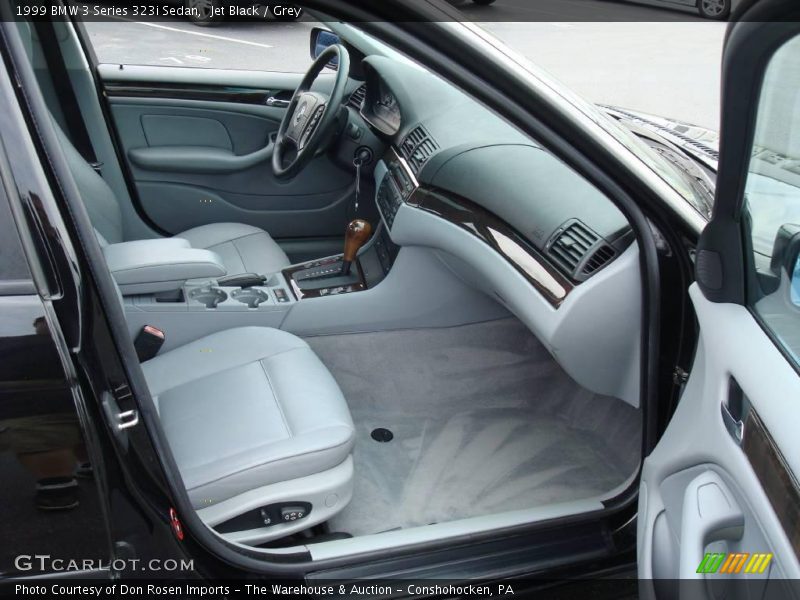 Jet Black / Grey 1999 BMW 3 Series 323i Sedan