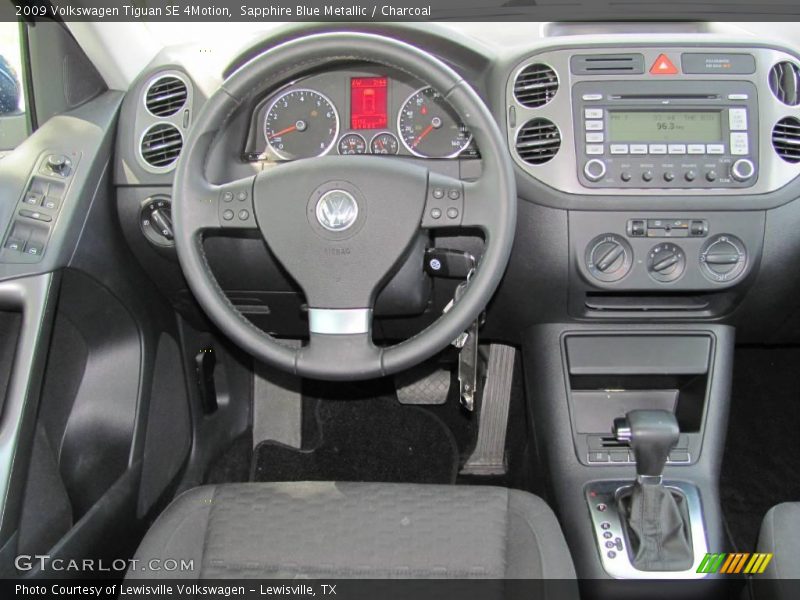 Sapphire Blue Metallic / Charcoal 2009 Volkswagen Tiguan SE 4Motion