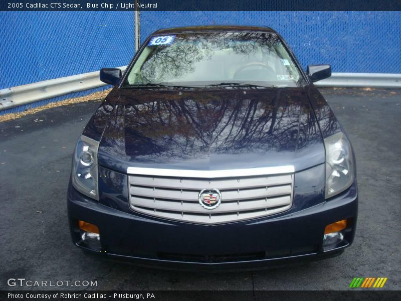 Blue Chip / Light Neutral 2005 Cadillac CTS Sedan