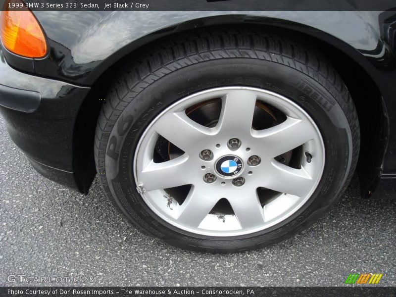 Jet Black / Grey 1999 BMW 3 Series 323i Sedan