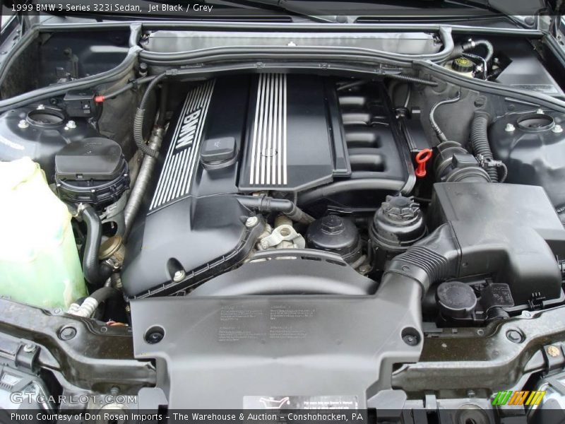 Jet Black / Grey 1999 BMW 3 Series 323i Sedan