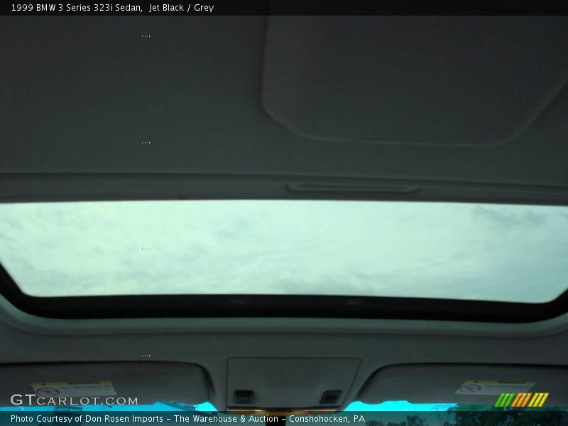 Jet Black / Grey 1999 BMW 3 Series 323i Sedan