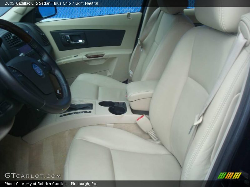 Blue Chip / Light Neutral 2005 Cadillac CTS Sedan