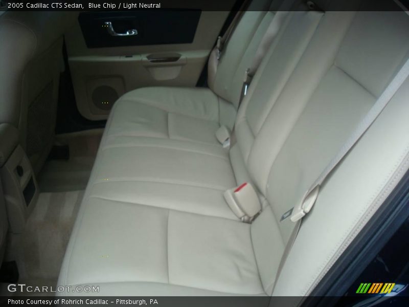 Blue Chip / Light Neutral 2005 Cadillac CTS Sedan