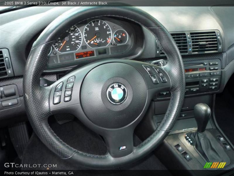 Jet Black / Anthracite Black 2005 BMW 3 Series 330i Coupe