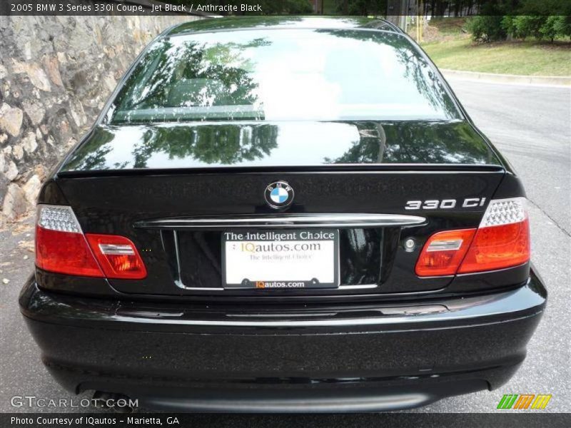 Jet Black / Anthracite Black 2005 BMW 3 Series 330i Coupe